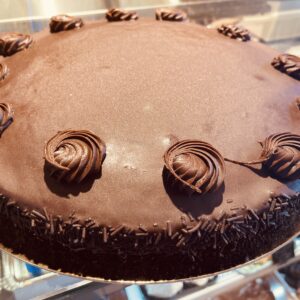 TARTA DULCE DE LECHE Y CHOCOLATE