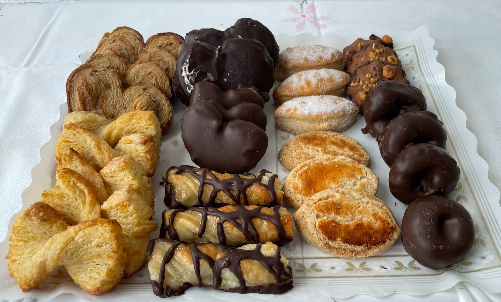 hojaldre y chocolate
